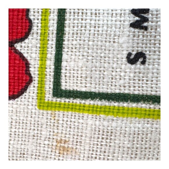 Vintage 1971 Calendar Tea Towel Home & Floral Design Religious Housewarming READ - Picture 5 of 11